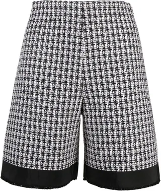 High-Waisted Tailored Shorts