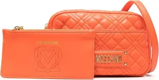 Logo-Plaque Quilted Satchel Bag