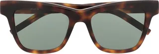 Tortoiseshell-Effect Sunglasses