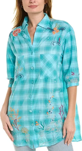 Johnny Was Coralie Oversized Weekend Tunic