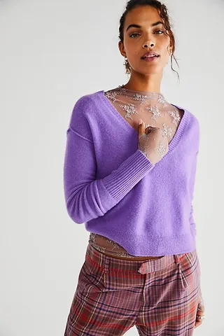 Stellar Cashmere Pullover by Free People