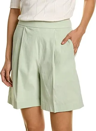 Theory Women's Pleated Pull On Shorts