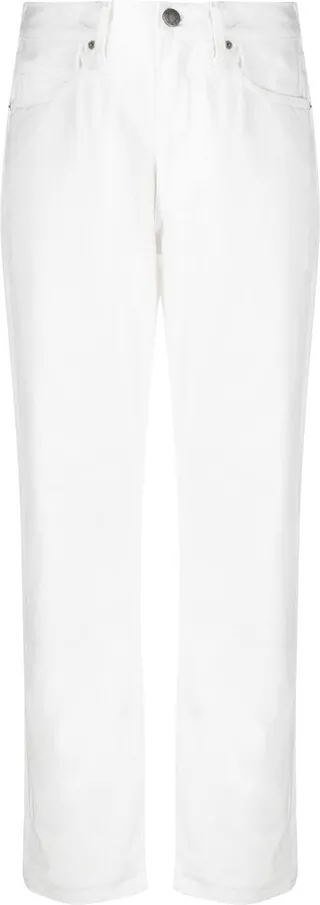 Logo-Patch Boyfriend Jeans