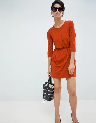 French Connection Elsa Drape Waist Dress