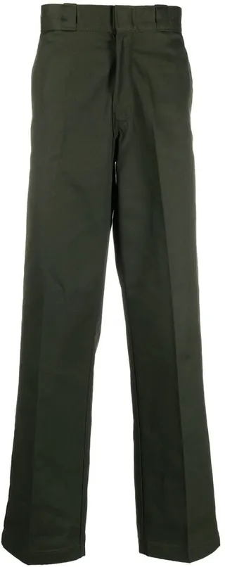Straight-Leg Tailored Trousers