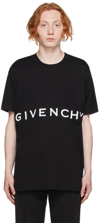 Givenchy Black Oversized 4G T-Shirt