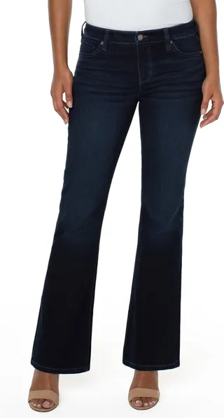 Lucy Mid Rise Bootcut Jeans