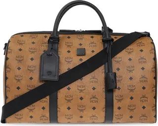 MCM Medium Ottomar Monogram Zipped Holdall Bag