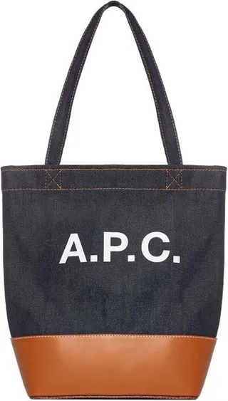 A.P.C. Axelle Two-Tone Tote Bag