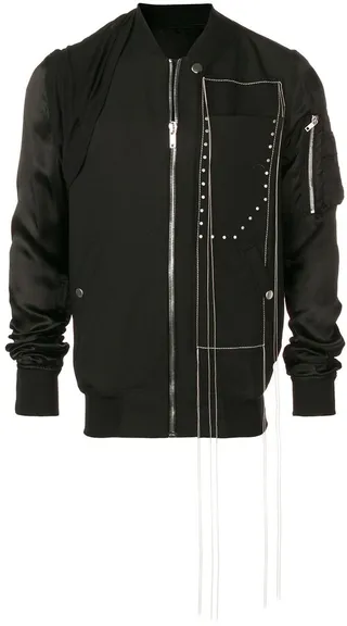 Stitch Detailed Bomber Jacket