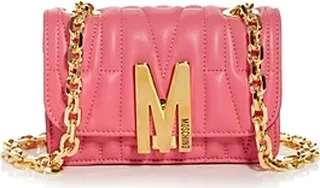 Moschino Micro Leather Shoulder Bag