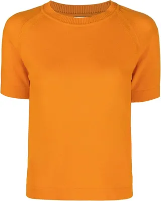 Cashmere Short-Sleeve Top