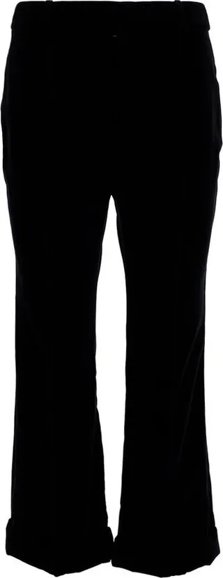 Saint Laurent Cropped Flared Trousers