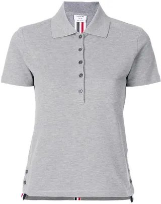 Side Slit Polo Shirt