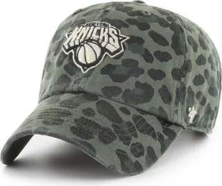 Women's '47 Brand Green New York Knicks Bagheera Clean Up Adjustable Hat