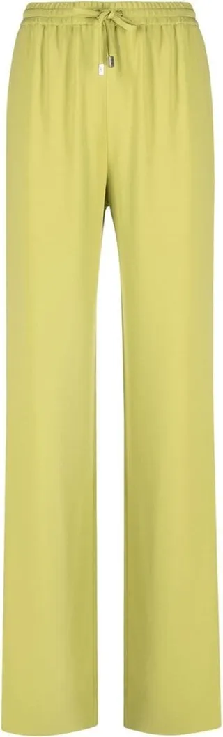 Drawstring Straight-Leg Trousers