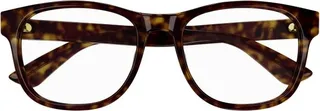 Gucci Eyewear Rectangle Frame Glasses