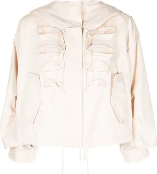 Classic Hood Cropped Jacket