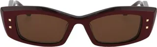 Valentino Eyewear Rectangular Frame Sunglasses