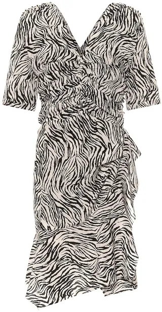 Arodie stretch-silk minidress