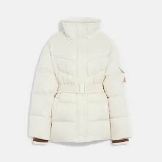 Belted Ski Puffer