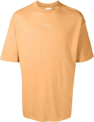 logo-print cotton T-shirt