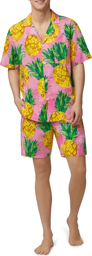 Print Organic Cotton Short Pajamas