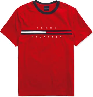 Tommy Hilfiger Adaptive Men's Tino T-Shirt with Magnetic Closure at Shoulders