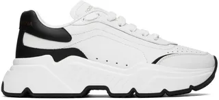 Dolce & Gabbana White Daymaster Low-Top Sneakers