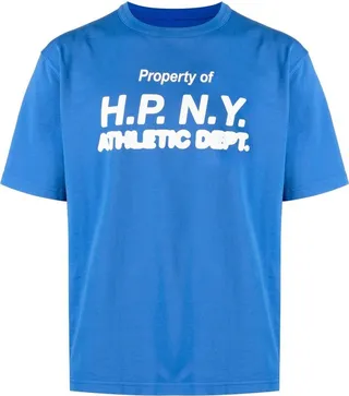 slogan-print cotton T-shirt