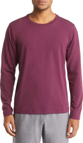 Element Long Sleeve Organic Cotton Blend T-Shirt