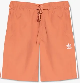 Adidas Originals Logo Embroidered Drawstring Shorts