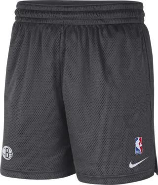 Brooklyn Nets Nike Men's NBA Shorts in Grey