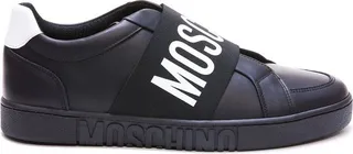 Moschino Logo Printed Low-Top Sneakers
