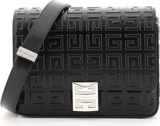 Givenchy 4G Motif Embossed Medium Shoulder Bag