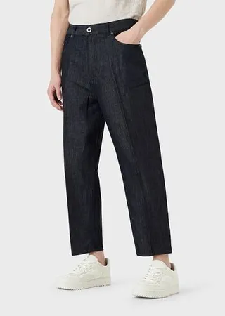 J79 Loose-fit faded light denim jeans