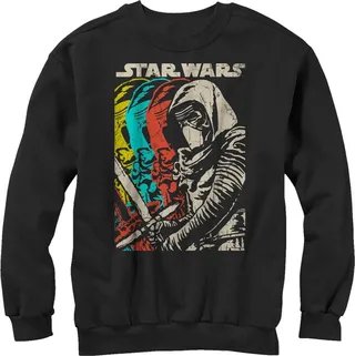 Men's Star Wars The Force Awakens Kylo Ren Copies Sweatshirt - Black - Large