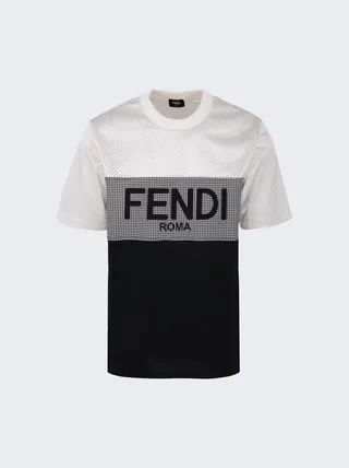 Color Block Tee Cloud And Black