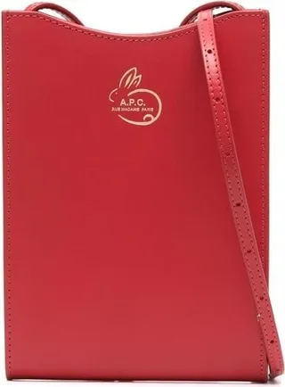 Logo-Stamp Crossbody Bag
