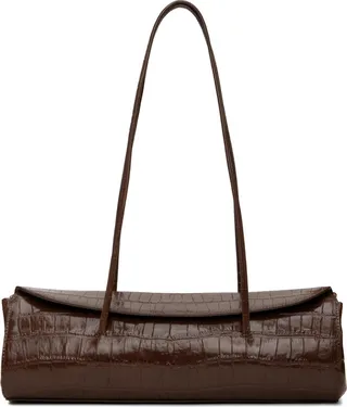 Little Liffner Brown Cannoli Bag
