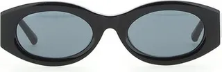 The Attico Oval Frame Sunglasses