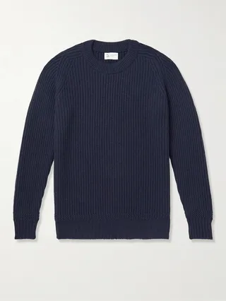 Ribbed Cashmere Sweater
