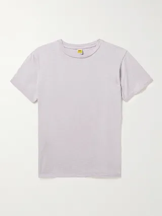 Slim-Fit Slub Cotton-Jersey T-Shirt