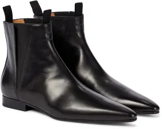 Leather Chelsea boots