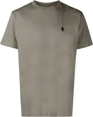embroidered-logo detail T-shirt