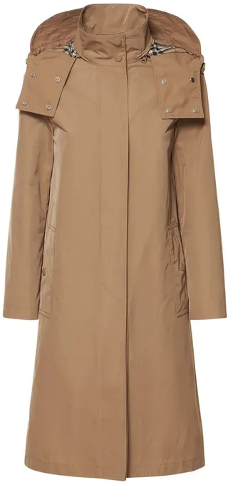 Bridgewater hooded nylon raincoat