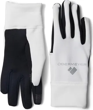 Obermeyer Liner Gloves (White) Extreme Cold Weather Gloves