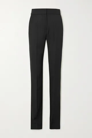 Jacquemus - Grain De Poudre Wool Straight-leg Pants - Black