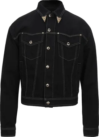 Denim Outerwear Black