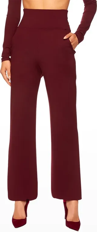 High-Waist Wide-Leg Pants